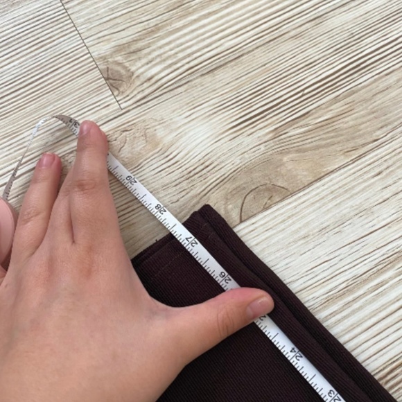 Women’s high rise brown straight leg pants size small - Picture 5 of 5